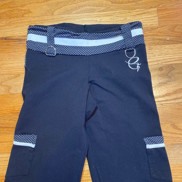 Equilibrium dance pants with silver loops - Picture 3 of 15